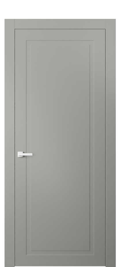 Дверь межкомнатная Neo Classic АКП 8001 Матовый нейтральный серый Гладкий компланарный наличник МНСР Цена 2900 AZE Наличники уже входят в базовый комплект. Фабрика дверей Волховец 8 (800) 551 43 19 Межкомнатная дверь Neo Classic АКП 8001 Матовый нейтральный серый Цена 2900 AZE | Volhovec