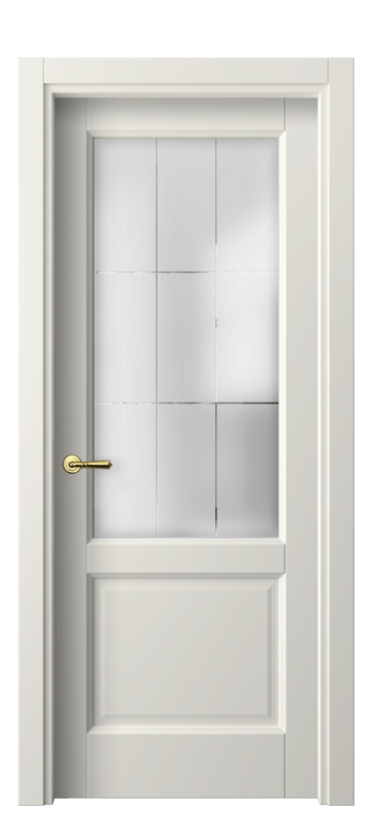 Дверь межкомнатная Galant 1422 Матовый жемчужный Сатинированное стекло с гравировкой "Лофт", 4 мм Гладкий наличник МЖМ Цена 10190400 so'm Наличники уже входят в базовый комплект. Фабрика дверей Волховец 8 (800) 551 43 19 Межкомнатная дверь Galant 1422 Матовый жемчужный Сатинированное стекло с гравировкой "Лофт", 4 мм Цена 10190400 so'm | Volhovec