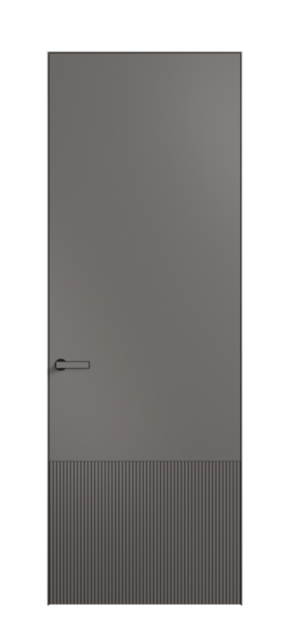 Межкомнатная дверь Velvet 8202 Матовый классический серый. Цена 57169  | Volhovec