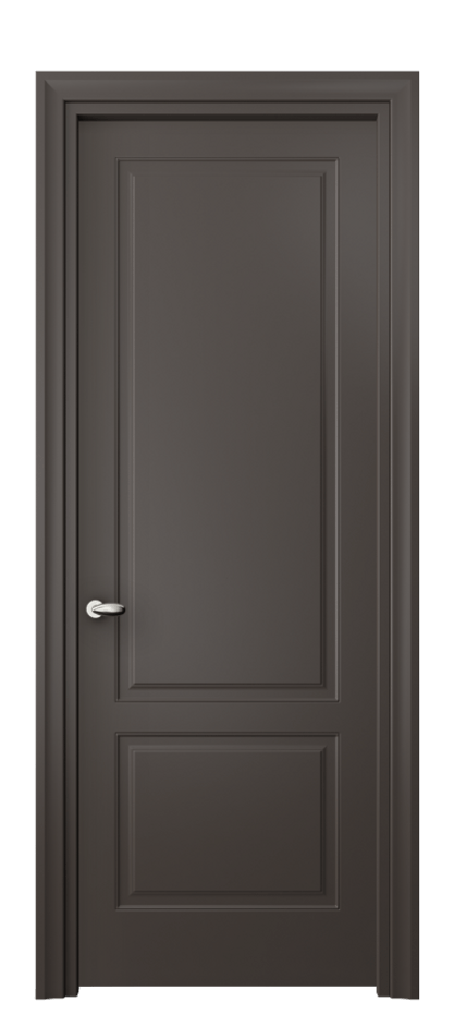 Дверь межкомнатная Esse 8551 Матовый антрацит Фигурный универсальный наличник МАН Цена 52999 ₽ Наличники уже входят в базовый комплект. Фабрика дверей Волховец 8 (800) 551 43 19 Межкомнатная дверь Esse 8551 Матовый антрацит Цена 52999 ₽ | Volhovec