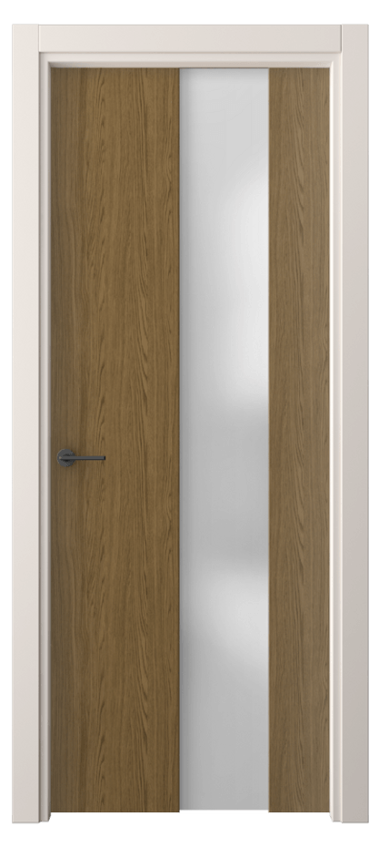 Межкомнатная дверь Фридом 4226 Торфяной дуб Сатинированное стекло Цена 33474 ₽ | Volhovec