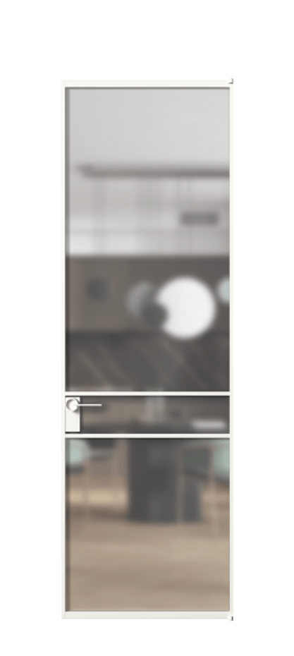 Алюминиевая дверь АЛПЛ040.02  Алюминий Белый Сатинированное стекло "Matelux Crystal Vision", калёное, 6 мм, матовое, каленое 6 мм. Без короба бел Цена 138890 Стоимость комплекта двери включает: 
1. Полотно (600/650/700/750/800/850/900/950*2000-2400 мм).
2. Короб
3. Комплект фурнитуры (2 торцевые петли и магнитный замок с ответной планкой). Фабрика дверей Волховец 8 (800) 551 43 19  Алюминиевая дверь АЛПЛ040.02 Алюминий Белый Сатинированное стекло "Matelux Crystal Vision", калёное, 6 мм, матовое, каленое 6 мм Цена 138890  | Volhovec