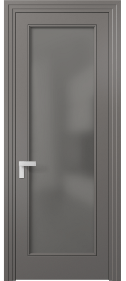 Дверь межкомнатная Rocca 8300 Матовый классический серый Сатинированное серое стекло, триплекс, 8 мм Каскадный компланарный наличник МКЛС Цена 85690 ₽ Наличники уже входят в базовый комплект. Фабрика дверей Волховец 8 (800) 551 43 19 Межкомнатная дверь Rocca 8300 Матовый классический серый Сатинированное серое стекло, триплекс, 8 мм Цена 85690 ₽ | Volhovec