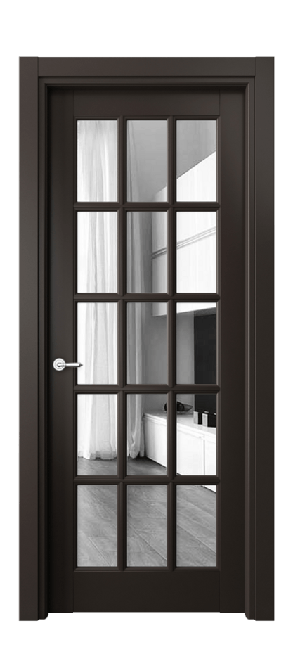 Дверь межкомнатная Toscana Grigliato 6311 Бук антрацит Двустороннее зеркало, триплекс Гладкий наличник БАН Цена 88479 ₽ Наличники уже входят в базовый комплект. Фабрика дверей Волховец 8 (800) 551 43 19 Межкомнатная дверь Toscana Grigliato 6311 Бук антрацит Двустороннее зеркало, триплекс Цена 88479 ₽ | Volhovec