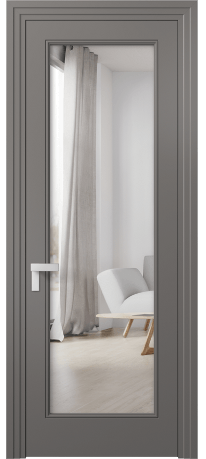 Дверь межкомнатная Rocca 8300 Матовый классический серый Двустороннее зеркало, триплекс 8 мм Каскадный компланарный наличник МКЛС Цена 87890 ₽ Наличники уже входят в базовый комплект. Фабрика дверей Волховец 8 (800) 551 43 19 Межкомнатная дверь Rocca 8300 Матовый классический серый Двустороннее зеркало, триплекс 8 мм Цена 87890 ₽ | Volhovec