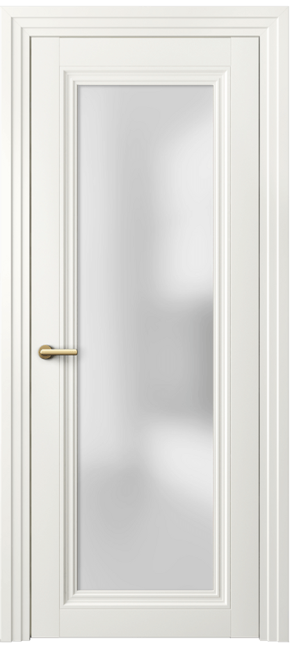 Межкомнатная дверь Centro 2502 Матовый жемчужный Сатинированное стекло Цена 59679 ₽ | Volhovec