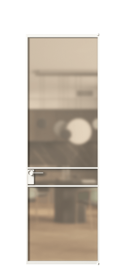 Алюминиевая дверь АЛПЛ040.02  Алюминий Белый Сатинированное оранжевое стекло, триплекс, 6мм. Без короба бел Цена 130890 Стоимость комплекта двери включает: 
1. Полотно (600/650/700/750/800/850/900/950*2000-2400 мм).
2. Короб
3. Комплект фурнитуры (2 торцевые петли и магнитный замок с ответной планкой). Фабрика дверей Волховец 8 (800) 551 43 19  Алюминиевая дверь АЛПЛ040.02 Алюминий Белый Сатинированное оранжевое стекло, триплекс, 6мм Цена 130890  | Volhovec