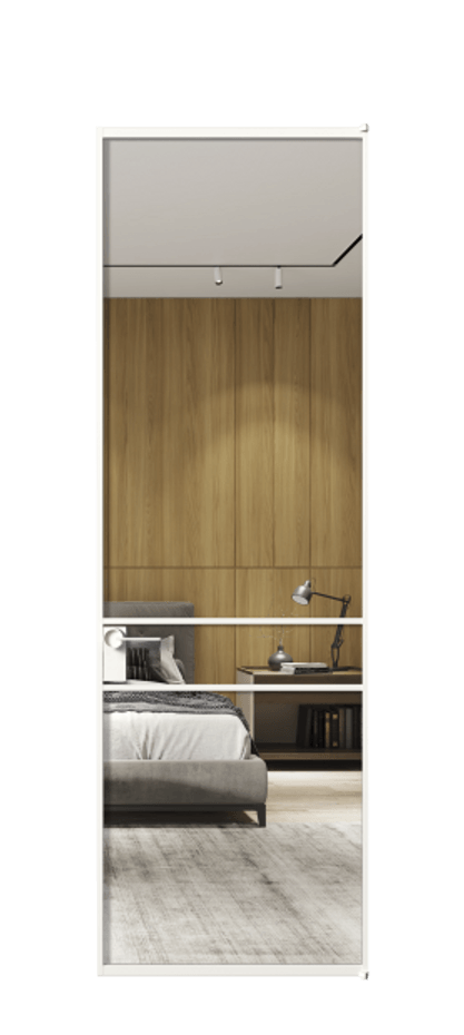 Алюминиевая дверь АЛПЛ040.02  Алюминий Белый Двустороннее зеркало, триплекс 6 мм, триплекс 6 мм. Без короба бел Цена 130890 Стоимость комплекта двери включает: 
1. Полотно (600/650/700/750/800/850/900/950*2000-2400 мм).
2. Короб
3. Комплект фурнитуры (2 торцевые петли и магнитный замок с ответной планкой). Фабрика дверей Волховец 8 (800) 551 43 19  Алюминиевая дверь АЛПЛ040.02 Алюминий Белый Двустороннее зеркало, триплекс 6 мм, триплекс 6 мм Цена 130890  | Volhovec