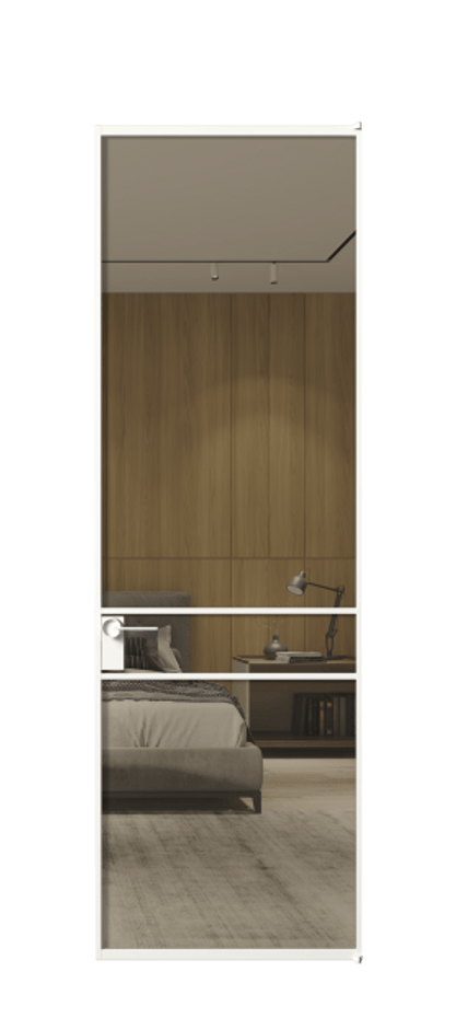 Алюминиевая дверь АЛПЛ040.02  Алюминий Белый Рефлективное бронзовое стекло "Stopsol", калёное, 6 мм. Без короба бел Цена 138890 Стоимость комплекта двери включает: 
1. Полотно (600/650/700/750/800/850/900/950*2000-2400 мм).
2. Короб
3. Комплект фурнитуры (2 торцевые петли и магнитный замок с ответной планкой). Фабрика дверей Волховец 8 (800) 551 43 19  Алюминиевая дверь АЛПЛ040.02 Алюминий Белый Рефлективное бронзовое стекло "Stopsol", калёное, 6 мм Цена 138890  | Volhovec