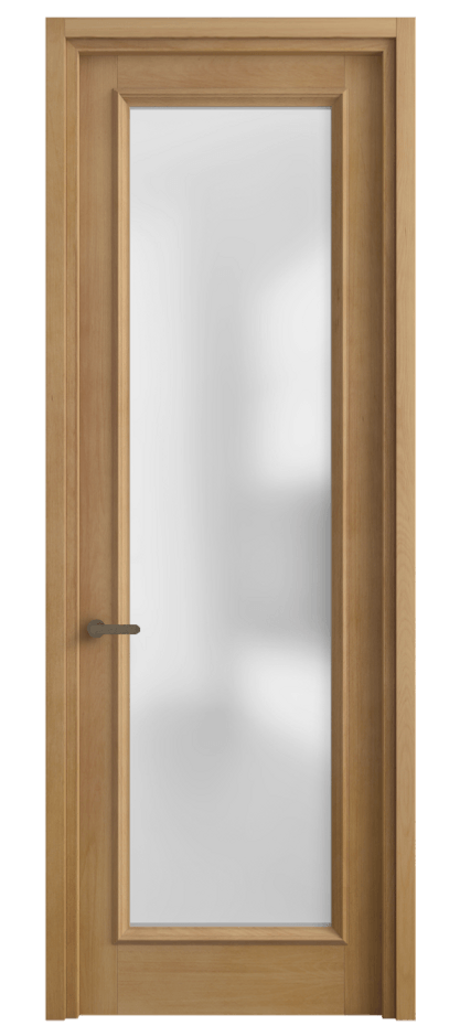 Межкомнатная дверь Charm 6702 Бук натуральный матовый Сатинированное стекло Цена 84559 ₽ | Volhovec