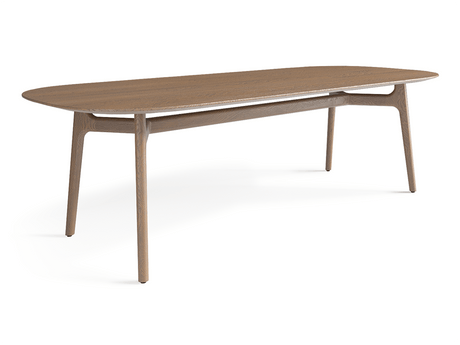 Мебель Стол Primo обеденный на 8 персон 250×105 см. Цвет Дуб туманный матовый. Материал Массив дуба матовый. Коллекция Стол Primo обеденный на 8 персон 250×105 см. Картинка.