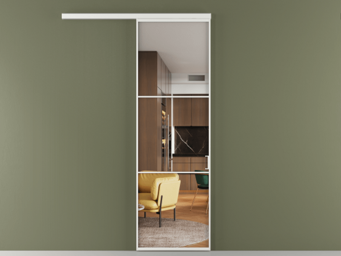 Перегородка Formato вдоль стены 1 створка АЛПР 040.03 Алюминий белоснежный Прозрачное стекло "Crystal Vision", калёное. Цена 129100 ₽ 1. Полотно (800/2100 мм)
2. Комплект установки раздвижной системы
3. Базовый комплект фурнитуры
4.Ручка RONDO
. Фабрика дверей Волховец 8 (800) 551 43 19 Перегородка Formato вдоль стены 1 створка АЛПР 040.03 Алюминий белоснежный Прозрачное стекло "Crystal Vision", калёное Цена 129100 ₽ | Volhovec