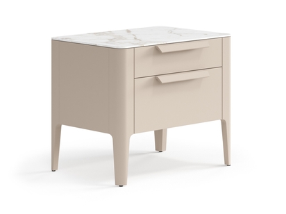 Мебель Тумба прикроватная Piega 2 ящика. Цвет Матовый бисквитный. Материал Гладкая эмаль. Коллекция Тумба прикроватная Piega 2 ящика. Фото. Мебель Тумба прикроватная Piega 2 ящика. Цвет Матовый бисквитный. Материал Гладкая эмаль. Коллекция Тумба прикроватная Piega 2 ящика. Картинка.
