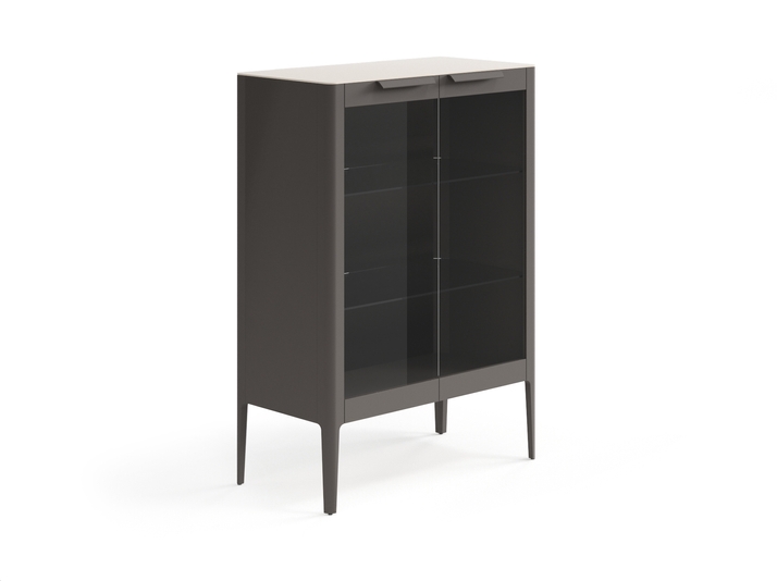 Мебель Витрина Piega. Цвет Матовый антрацит. Материал Гладкая эмаль. Коллекция Витрина Piega. Фото. Мебель Витрина Piega. Цвет Матовый антрацит. Материал Гладкая эмаль. Коллекция Витрина Piega. Картинка.