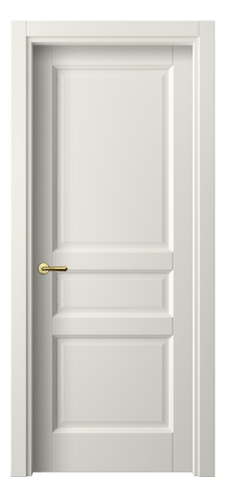 Дверь межкомнатная 1431 МЖМ. Цвет Матовый жемчужный. Материал Гладкая эмаль. Коллекция Галант. Картинка.