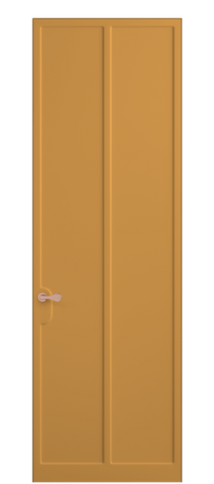 Дверь межкомнатная 7511 Пастельно-жёлтый RAL 1034. Цвет RAL Пастельно-жёлтый RAL 1034. Материал Гладкая эмаль. Коллекция Softform. Картинка.