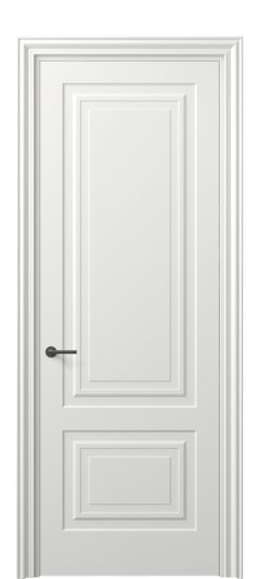 Дверь межкомнатная 8451 МССР. Цвет Матовый светло-серый. Материал Гладкая эмаль. Коллекция Mascot. Картинка.