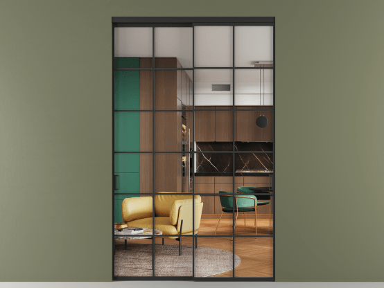 Алюминевая перегородка vn2_05 Crystalvision ЧЕР. Цвет Алюминий Черный. Материал Алюминий. Коллекция Перегородка Formato внутри проёма 2 створки. Фото. Алюминевая перегородка vn2_05 Crystalvision ЧЕР. Цвет Алюминий Черный. Материал Алюминий. Коллекция Перегородка Formato внутри проёма 2 створки. Картинка.