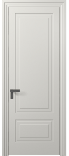 Дверь межкомнатная АКП 8341 МСР Матовый серый. Цвет Матовый серый. Материал Гладкая эмаль. Коллекция Рокка. Картинка.