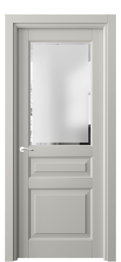 Межкомнатная дверь 0710 МТСР САТ-Ф. Цвет Матовый тёплый серый. Материал Гладкая эмаль. Коллекция Лигнум. Фото. Дверь межкомнатная 0710 МТСР САТ-Ф. Цвет Матовый тёплый серый. Материал Гладкая эмаль. Коллекция Лигнум. Картинка.