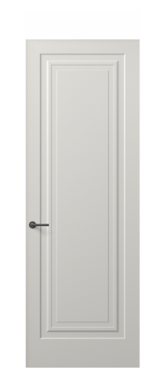 Дверь межкомнатная АКП 8401 МТСР. Цвет Матовый тёплый серый. Материал Гладкая эмаль. Коллекция Mascot. Картинка.