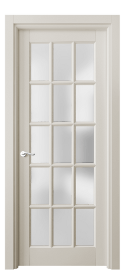 Дверь межкомнатная 0708 БОС САТ. Цвет Бук облачный серый. Материал Массив бука эмаль. Коллекция Lignum. Картинка.