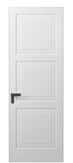 Дверь межкомнатная 8331 ГРН. Цвет Грунт под покраску. Материал Грунт под покраску. Коллекция Рокка. Картинка.