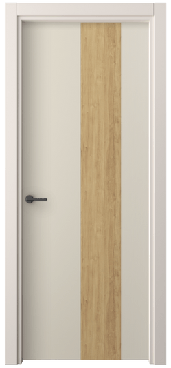 Дверь межкомнатная 4225 ПЭСБ. Цвет ПЭТ светло-бежевый. Материал ПЭТ. Коллекция Freedom. Картинка.