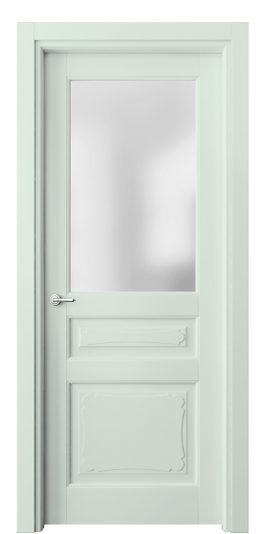 Дверь межкомнатная 6324 NCS S 1005-B80G. Цвет NCS NCS S 1005-B80G. Материал Массив бука эмаль. Коллекция Toscana Elegante. Картинка.