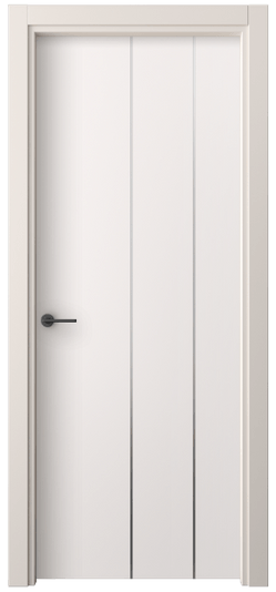 Дверь межкомнатная 4205 ПЭКС. Цвет ПЭТ кремово-серый. Материал ПЭТ. Коллекция Freedom. Картинка.