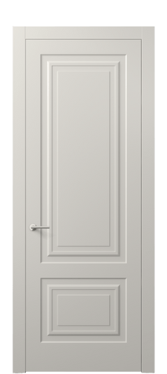 Дверь межкомнатная АКП 8451 МОС Матовый облачно-серый. Цвет Матовый облачно-серый. Материал Гладкая эмаль. Коллекция Mascot. Картинка.