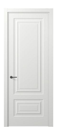 Дверь межкомнатная 8441 МССР. Цвет Матовый светло-серый. Материал Гладкая эмаль. Коллекция Mascot. Картинка.