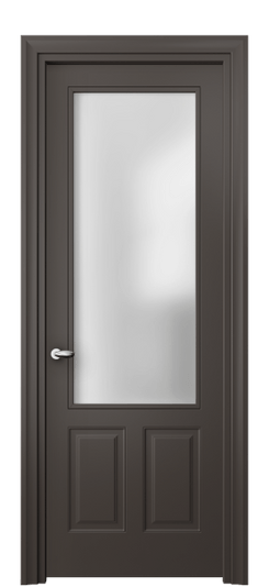Межкомнатная дверь 8522 МАН САТ. Цвет Матовый антрацит. Материал Гладкая эмаль. Коллекция Esse. Фото. Дверь межкомнатная 8522 МАН САТ. Цвет Матовый антрацит. Материал Гладкая эмаль. Коллекция Esse. Картинка.