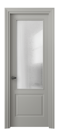Межкомнатная дверь 8552 МНСР ЛЕД. Цвет Матовый нейтральный серый. Материал Гладкая эмаль. Коллекция Esse. Фото. Дверь межкомнатная 8552 МНСР ЛЕД. Цвет Матовый нейтральный серый. Материал Гладкая эмаль. Коллекция Esse. Картинка.