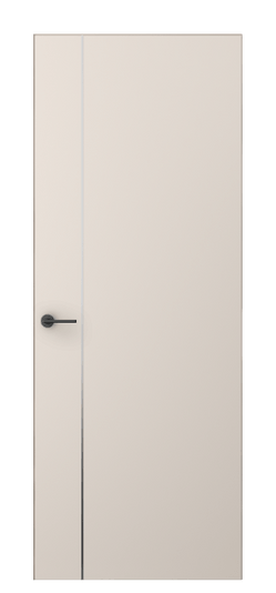 Дверь межкомнатная 4201 ПЭПБ. Цвет ПЭТ пудровый бежевый. Материал ПЭТ. Коллекция Freedom. Картинка.