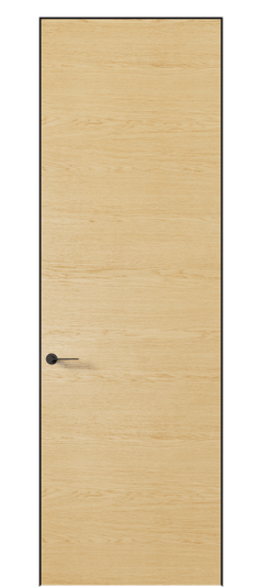 Дверь межкомнатная 0010 АКП ДБН. Цвет Дуб натур Гор. Материал Шпон ценных пород. Коллекция Planum Pro. Картинка.