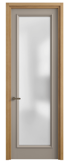 Дверь межкомнатная 6702 ББСК САТ. Цвет Бук бисквитный. Материал Массив бука эмаль. Коллекция Charm. Картинка.