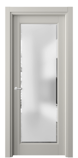 Межкомнатная дверь 6300 МТСР САТ-Ф. Цвет Матовый тёплый серый. Материал Гладкая эмаль. Коллекция Тоскана Элегантэ. Фото. Дверь межкомнатная 6300 МТСР САТ-Ф. Цвет Матовый тёплый серый. Материал Гладкая эмаль. Коллекция Тоскана Элегантэ. Картинка.