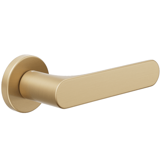 Ручки для дверей Ручка дверная Спот. Цвет Золото. Коллекция Спот. Картинка.