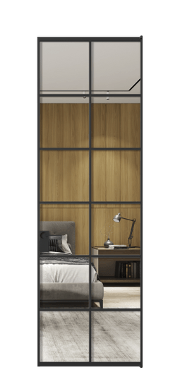 АЛПЛ040.05 Зеркало триплекс ЧЕР