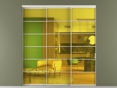 Перегородка Formato внутри проёма телескопик синхро 2